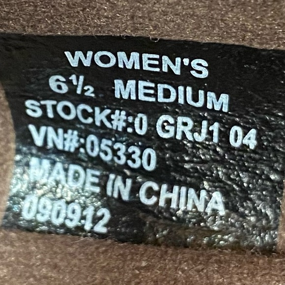 Womens 6.5 LL Bean Comfort Mocs Mary Jane Shoes Brown SEF1577 - Picture 8 of 8